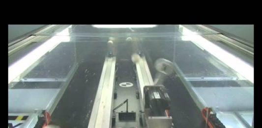 Manipulator žonglira sa pet loptica