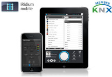 Predstavljena nova verzija KNX Home Automation softvera iridium knx ipad