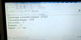 Upotreba žiroskopa za merenje ugaone brzine i trenutne pozicije