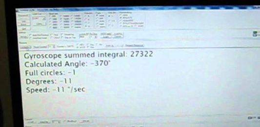 Upotreba žiroskopa za merenje ugaone brzine i trenutne pozicije