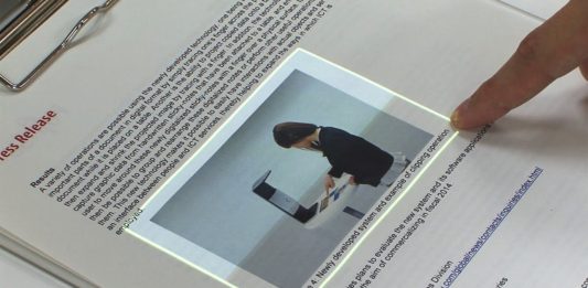 Novi Touchscreen interfejs za prenos podataka između realnog i virtuelnog sveta