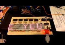 Kako napraviti LED matrični displej upotrebom šift registara?