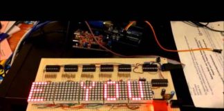 Kako napraviti LED matrični displej upotrebom šift registara?