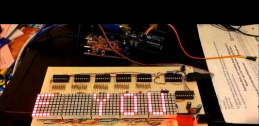 Kako napraviti LED matrični displej upotrebom šift registara?