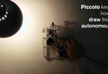 Piccolo – robot koji skicira