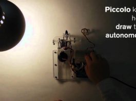 Piccolo – robot koji skicira
