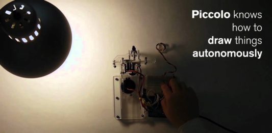 Piccolo – robot koji skicira