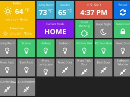 SmartTiles postavlja SmartThings Dashboard celokupne kuće na tablet