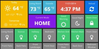 SmartTiles postavlja SmartThings Dashboard celokupne kuće na tablet