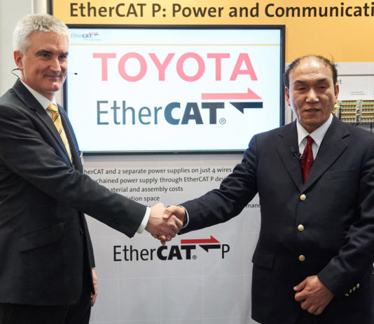Toyota izabrala EtherCAT