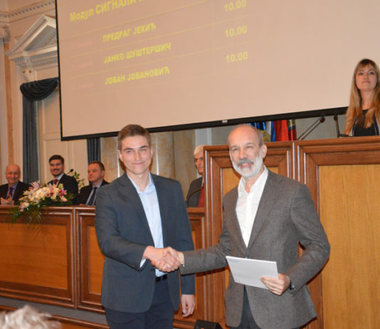 ABB nagradio najboljeg studenta Elektrotehničkog fakulteta u Beogradu