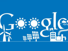 Google koristi samo energiju iz obnovljivih izvora
