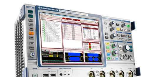 Test usklađenosti USB napajanja sa ROHDE&SCHWARZ digitalnim osciloskopima