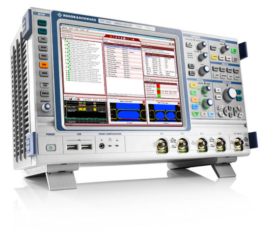 Test usklađenosti USB napajanja sa ROHDE&SCHWARZ digitalnim osciloskopima