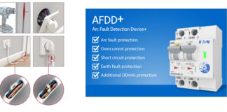 Uređaj za detekciju elektrolučnog pražnjenja za smanjenje električnog bezbednosnog rizika kompanije Eaton