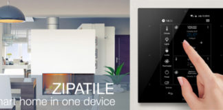 ZipaTile: All-In-One Smart Home kontroler