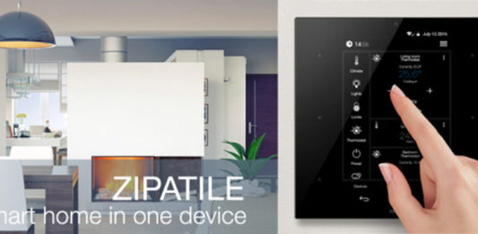 ZipaTile: All-In-One Smart Home kontroler