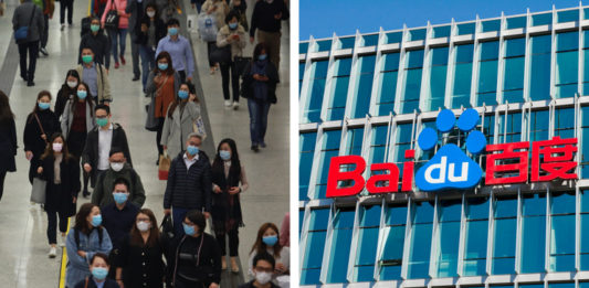 Kineski Baidu kreirao softver koji vrši identifikaciju ljudi koji ne nose zaštitne maske