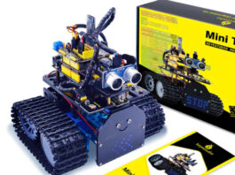 Učenje robotike i programiranja može biti veoma jednostavno sa KEYESTUDIO setom