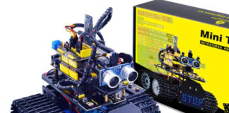Učenje robotike i programiranja može biti veoma jednostavno sa KEYESTUDIO setom