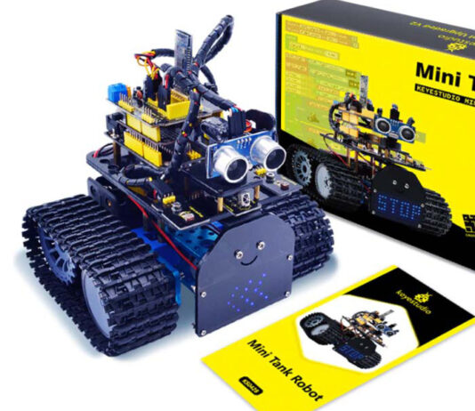 Učenje robotike i programiranja može biti veoma jednostavno sa KEYESTUDIO setom