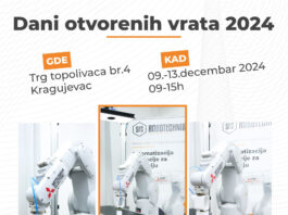 Dani otvorenih vrata u Robotechnik SFS – Mašinska vizija, Pick&Place, Inspekcija kamerom