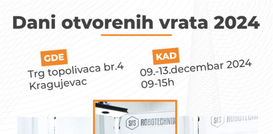 Dani otvorenih vrata u Robotechnik SFS – Mašinska vizija, Pick&Place, Inspekcija kamerom